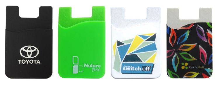 Карманы для карт и визиток на телефон