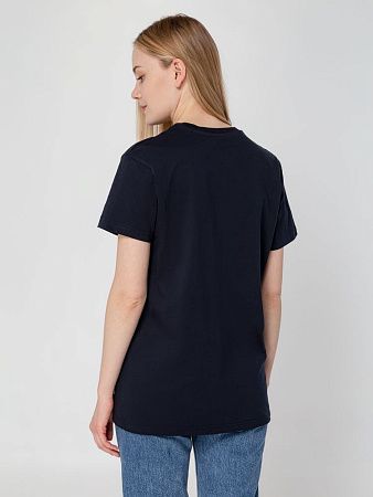 Футболка унисекс T-Bolka 160, темно-синяя, размер 4XL