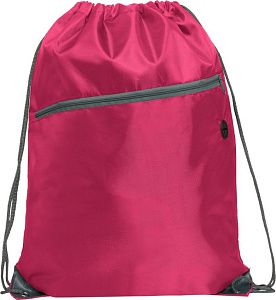 Рюкзак на стяжке NINFA, темно-розовый