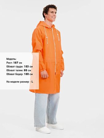 Дождевик Rainman Zip Pro, оранжевый неон, размер S