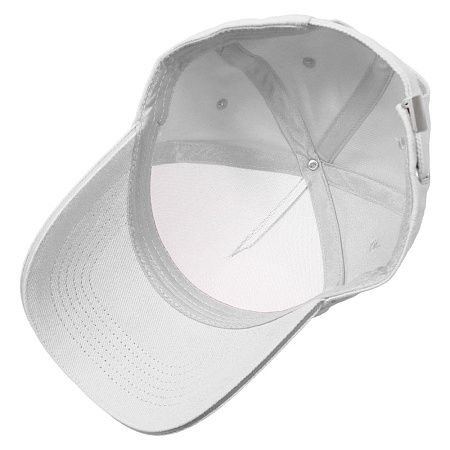 Кепка 5-панельная Greenwich 350, c белым сендвичем, белая