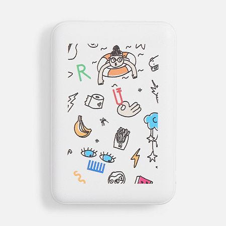 Внешний аккумулятор Uniscend Full Feel Type-C, 5000 мАч, белый