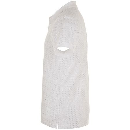 Рубашка поло мужская Brandy Men, белая с темно-синим, размер S