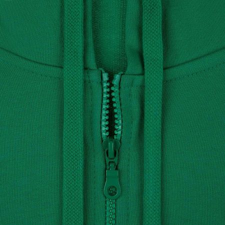 Толстовка на молнии с капюшоном Siverga 2.0, зеленая, размер L