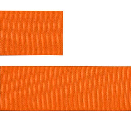 Стропа текстильная Fune 35 M, оранжевый неон, 80 см