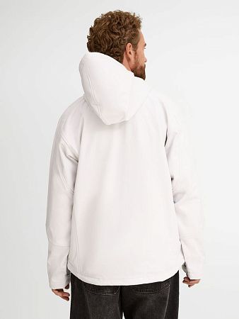 Куртка мужская с капюшоном Replay Men 340, белая, размер XXL