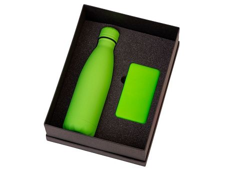 Подарочный набор «COLOR IT» с термобутылкой и повербанком