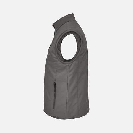 Жилет софтшелл унисекс Falcon BW, темно-серый, размер XS