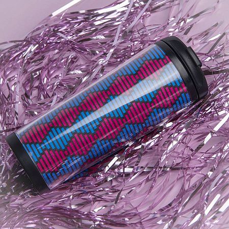 Термокружка PLAN под полиграфическую вставку,  350 мл