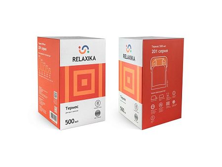 Термос Relaxika универсальный для еды и напитков «201»