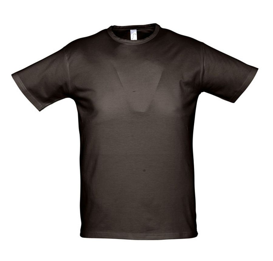 Футболка мужская Milano 190, черная под нанесение