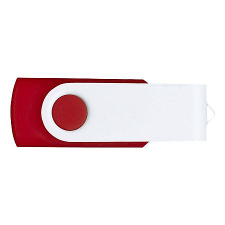 Флешка TWIST WHITE COLOR Красная с белым 4015.03.07.16ГБ3.0