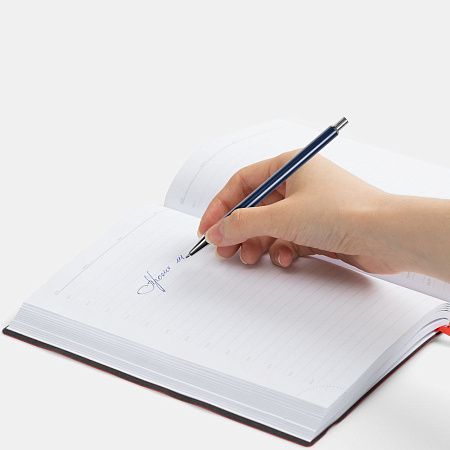 Ручка шариковая Slim Beam, синяя