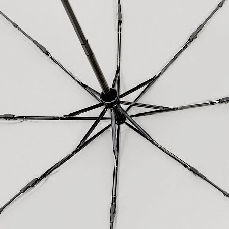 Зонт складной Cloudex, светло-серый