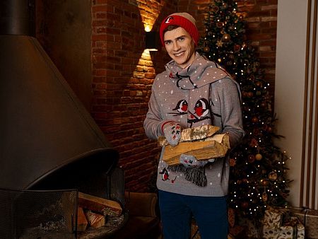 Джемпер Birds and Berries, размер XS