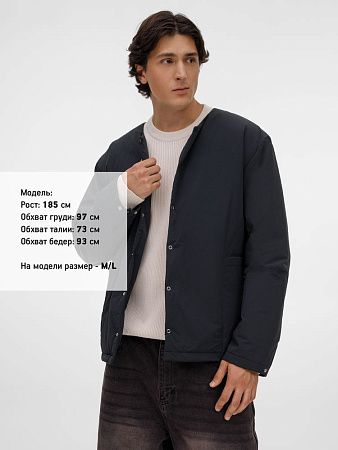 Куртка унисекс Veter, черная, размер XS/S