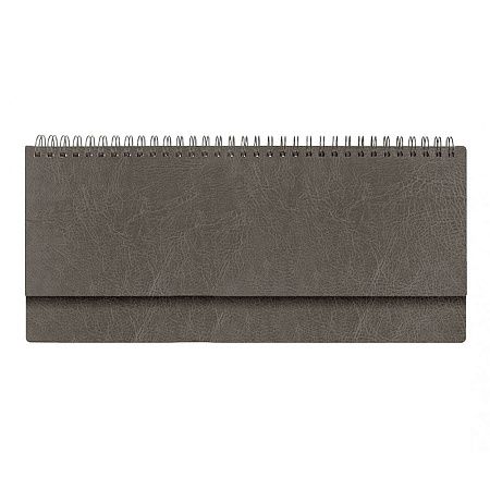 Планинг сборный Alfa Buffalo 325*130 мм, серый, недатированный, в твердой обложке