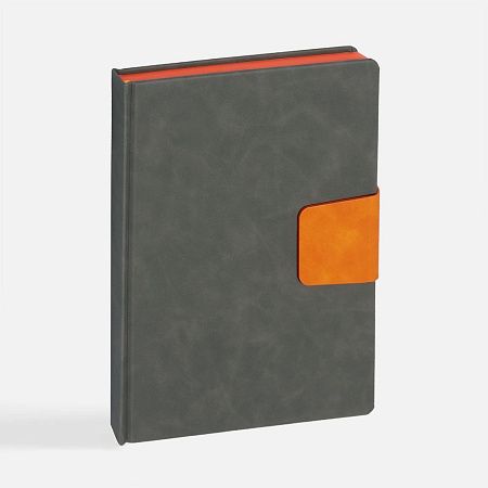 Ежедневник Grande Strap на заказ, датированный, серый