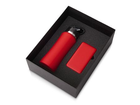 Подарочный набор «COLOR IT» с бутылкой для воды и повербанком 