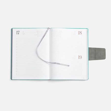 Ежедневник Grande Strap на заказ, датированный, бирюзовый