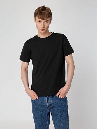 Футболка унисекс T-Bolka 160, черная, размер 3XL