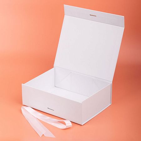 Коробка складная Rusetti, L, белая