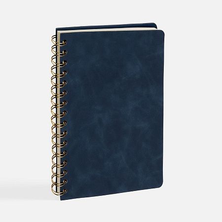 Ежедневник Spiral, недатированный, синий