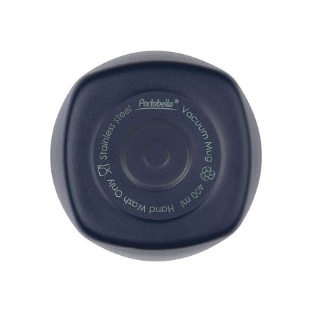 Термокружка вакуумная Вива (Viva), синяя