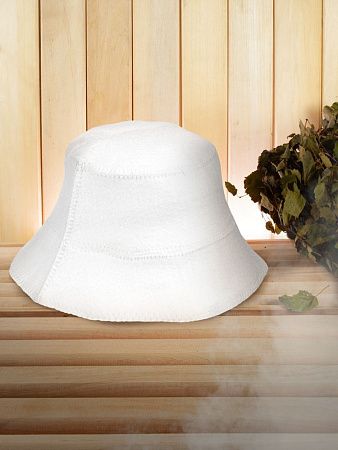 Банная шапка Panam, белая