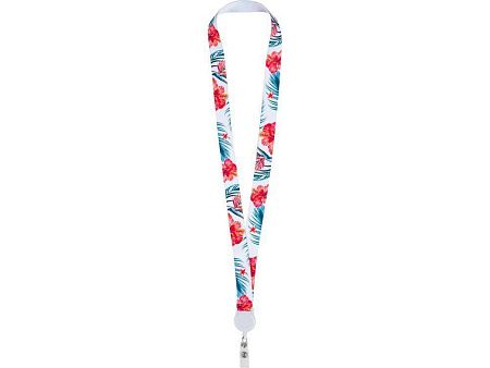 Ланъярд под сублимацию с ретрактором, 2 см