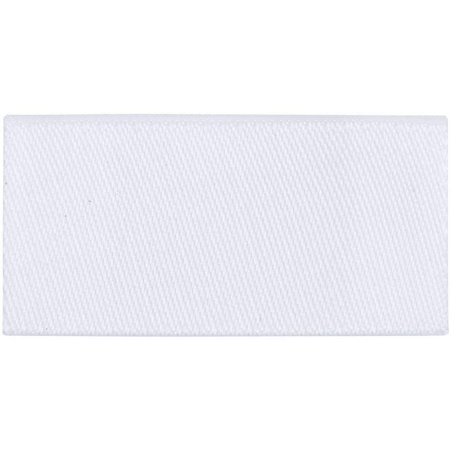 Лейбл тканевый Epsilon, XXS, белый