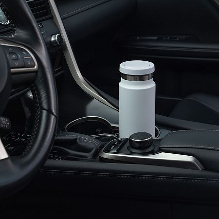 Термобутылка вакуумная герметичная Аллегра (Allegra), черная