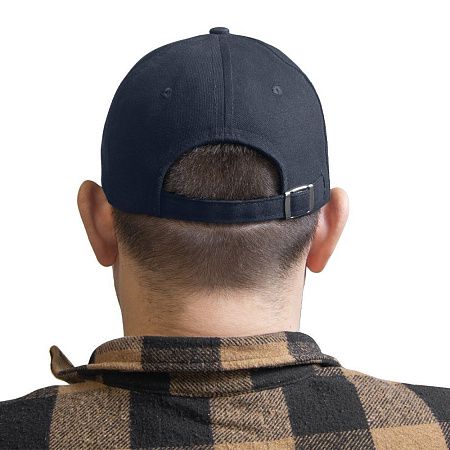 Кепка 5-панельная Oxford 300, c темно-синим сендвичем, темно-синяя