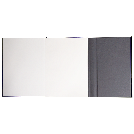 Ежедневник Alfa Bird line Nuba A5, темно-серый,  недатированный, в твердой обложке с магнитным клапаном и металлическим элементом