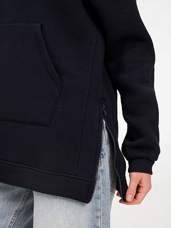 Худи унисекс оверсайз Easy Street, темно-синее, размер XL/2XL