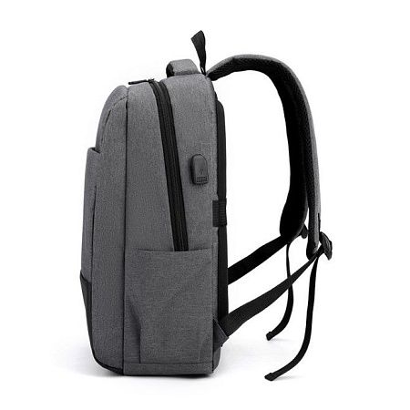 Городской рюкзак Trend с отделением для ноутбука, нейлоновый, серый