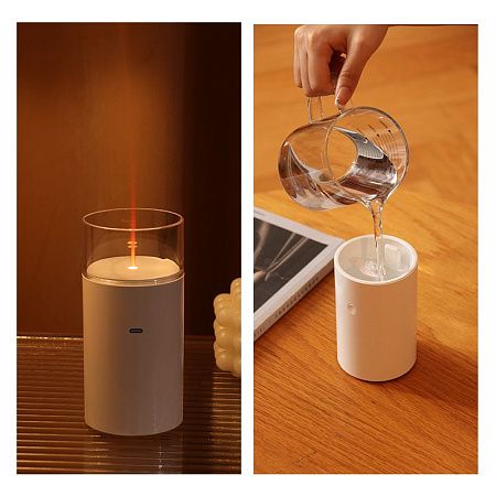 Увлажнитель-ароматизатор CANDLE ультразвуковой, белый