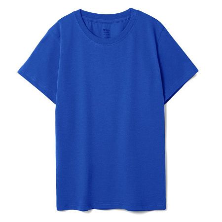 Футболка детская T-Bolka Kids, ярко-синяя, размер 6 лет (106-116 см)