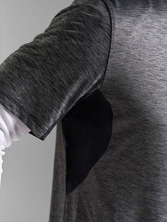 Футболка спортивная унисекс Storm, черная, размер XS