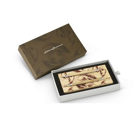 Набор из двух ручек Pininfarina Cambiano BOX CEDARWOOD