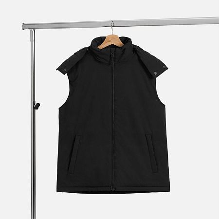 Жилет унисекс Sfera, черный, размер S