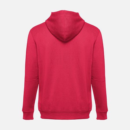 Толстовка мужская на молнии с капюшоном Amsterdam, красная, размер L