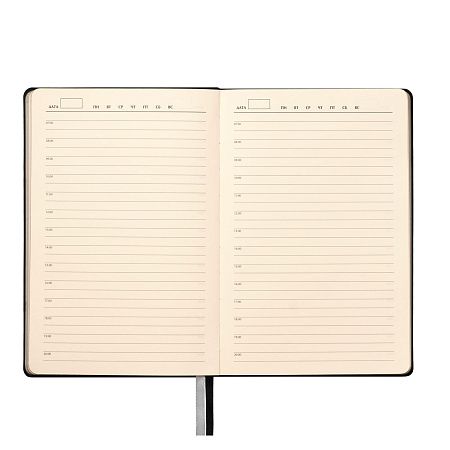 Ежедневник Tweed недатированный, черный