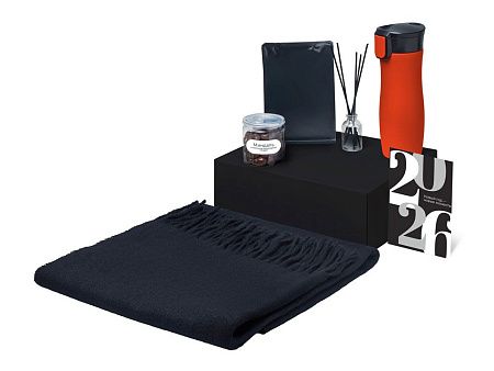 Подарочный набор «Re:Harmony» с палантином и термокружкой