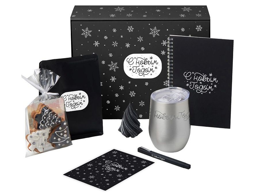 Подарочный набор «Re:Start» с термокружкой, кофе и блокнотом