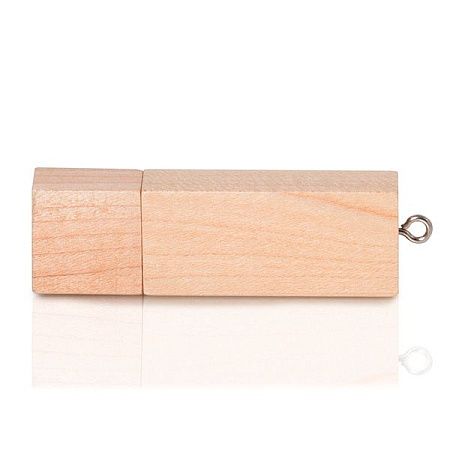 Флеш накопитель USB 2.0 Maple Square 32GB, клен, дерево/дерево