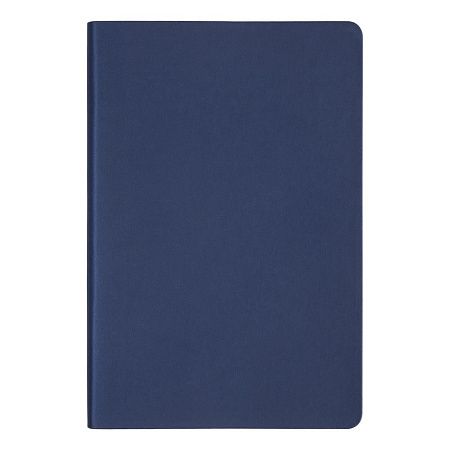 Ежедневник Flexy Soft Touch Latte А5, темно-синий, недатированный, в гибкой обложке