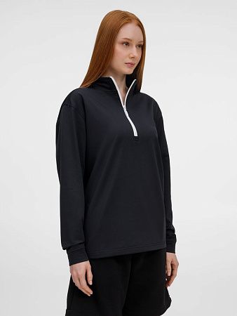 Свитшот на молнии Morfiss, черный, размер XL/2XL