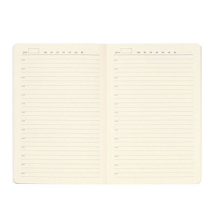 Ежедневник Moon river недатированный, бургунди