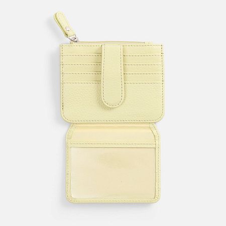 Картхолдер на молнии Unison, светло-зеленый